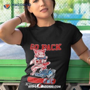 nc state wolfpack go pack beat unc tar heels shirt tshirt 1