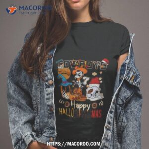 Ncaa Oklahoma State Cowboys Mascot Happy Hallothanksmas Shirt