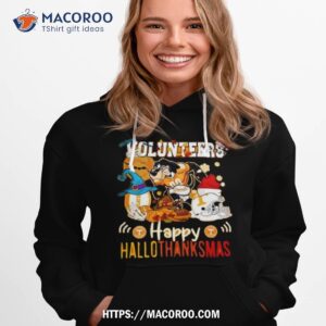 Ncaa Tennessee Volunteers Mascot Happy Hallothanksmas Shirt