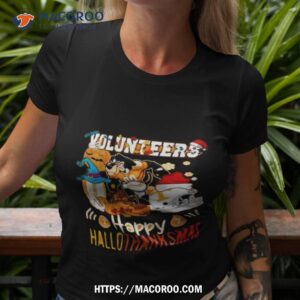 Ncaa Tennessee Volunteers Mascot Happy Hallothanksmas Shirt