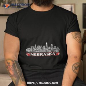 Nebraska Cornhuskers Women’s Volleyball City Names Shirt