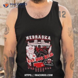 nebraska huskers go big red volleyball club 2023 shirt tank top