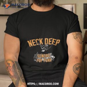 Neck Deep Generic Pop Punk Skeleton Mosher T Shirt