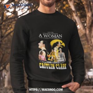 Never Underestimate A Woman Who Understands Basketball And Loves Caitlin Clark Signature T Shirt 2 never underestimate a woman who understands basketball and loves caitlin clark signature t shirt sweatshirt