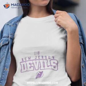 New Jersey Devils Levelwear Hockey Fights Cancer Richmond Shirt