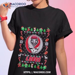 New Mexico Lobos Grateful Dead Ugly Christmas Sweatshirt
