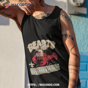 New Orleans Saints Beasts Of The Gridiron Shirt 3 new orleans saints beasts of the gridiron shirt tank top 1