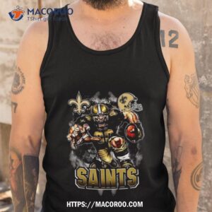 new orleans saints football mascot 2023 vintage t shirt tank top