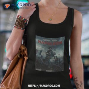new poster for ridley scott s napoleon starring joaquin phoenix t shirt tank top 4