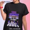 New York Gians Thank You For The Memories Big Blue Wrecking The Legends Shirt