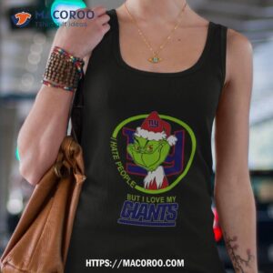 new york giants nfl christmas grinch i hate people but i love my favorite football team t shirt tank top 4