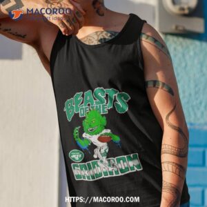 new york jets monsters of the gridiron halloween shirt tank top 1