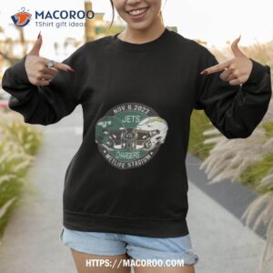 new york jets vs los angeles chargers november 6 2023 metlife stadium shirt sweatshirt 1