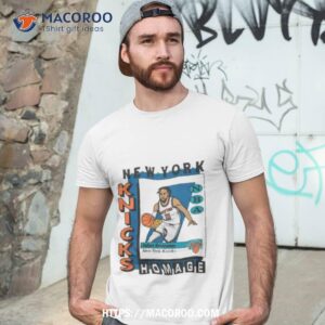 New York Knicks Trading Card Jalen Brunson Nba Player Shirt