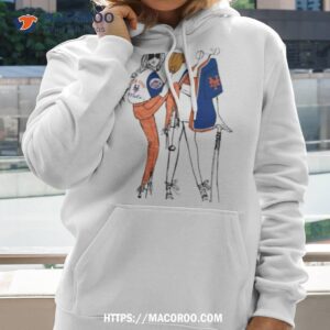 new york mets g iii 4her by carl banks white baseball girls fitted t shirt hoodie 2