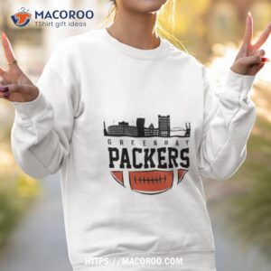 nfl green bay packers city skyline 2023 shirt sweatshirt 2