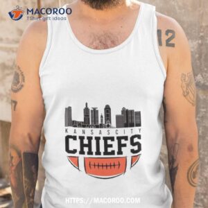 nfl kansas city chiefs city skyline 2023 t shirt tank top