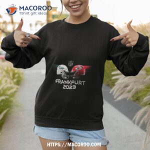 nfl nike miami dolphins vs kansas city chiefs 2023 frankfurt game shirt sweatshirt 1