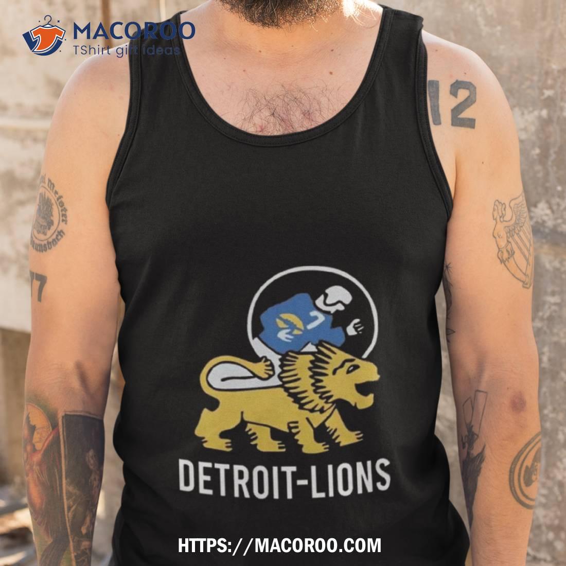 1952 Detroit Lions Artwork: Men's Tri-Blend T-Shirt