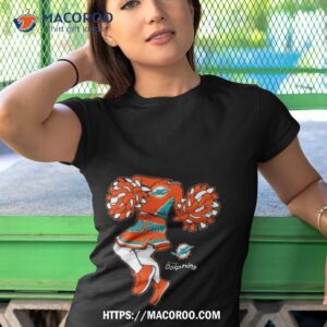 Nfl Team Miami Dolphins Cheerleader Aqua 2023 T Shirt