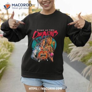 Night Of The Demons Angela’s Party T Shirt 2 night of the demons angela s party t shirt sweatshirt 1