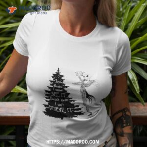 Nightmare Before Christmas Jack Skellington Shirt