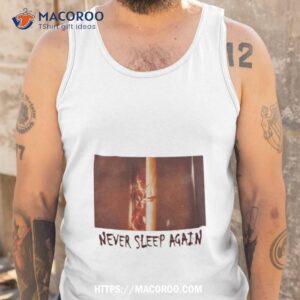 nightmare on elm street never shirt tank top