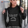 No More Tacos Punctuation Matters Shirt