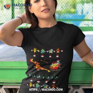 noel pokemon balls shirt tshirt 1