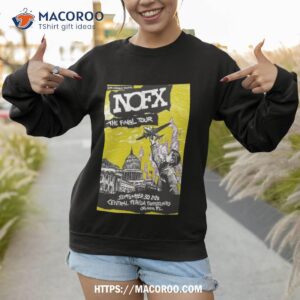 nofx the final tour central florida fairgrounds orlando fl september 30 2023 t shirt sweatshirt 1