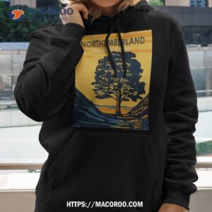 northumberland national park sycamore gap tree england vintage christmas shirt hoodie 2