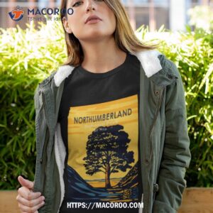 Northumberland National Park Sycamore Gap Tree England Vintage Christmas Shirt