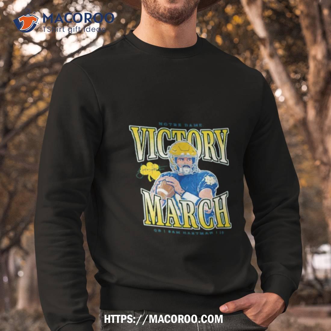 Notre Dame Sam Hartman Victory March Shirt Notre Dame Sam Hartman Victory March Shirt