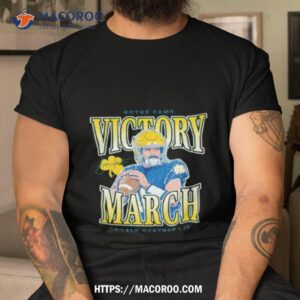 notre dame sam hartman victory march shirt tshirt