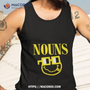 nouns nirvana smiley shirt tank top 3