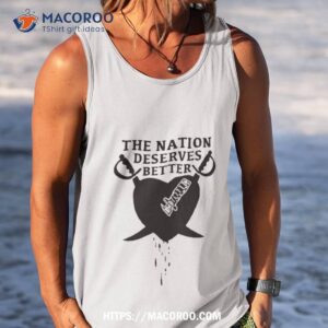 oaklosvegas the nation deserves better t shirt tank top