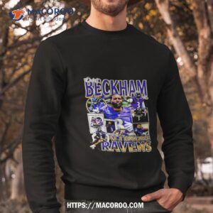 odell beckham jr baltimore ravens football logo vintage 2023 shirt sweatshirt