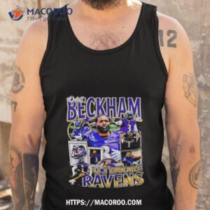 odell beckham jr baltimore ravens football logo vintage 2023 shirt tank top