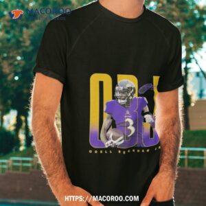 Odell Beckham Jr Baltimore Ravens Signature 2023 T Shirt