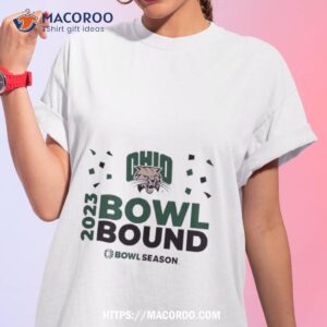 Ohio Bobcats 2023 Bowl Bound Bow Season Logo T Shirt