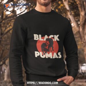 ojo black pumas band dumeang tri blend shirt sweatshirt