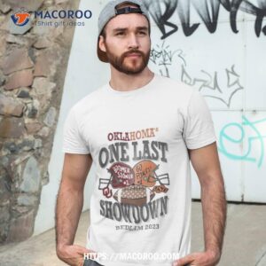 Oklahoma One Last Boomer Sooner Go Pokes Showdown Bedlam 2023 T Shirt