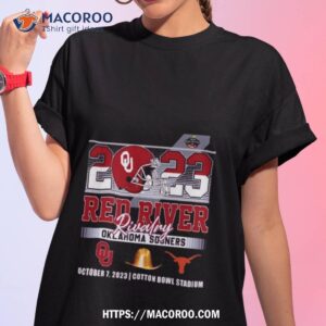 Oklahoma Sooner Vs Texas Longhorns 2023 Red River Rivalry Cotton Bowl Stadium T Shirt