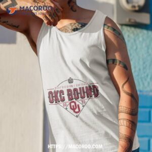 oklahoma sooners 2023 women s softball college world series t shirt tank top 1