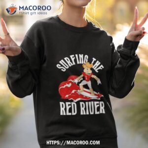 oklahoma sooners surfing the rr red river shirt sweatshirt 2