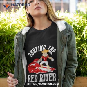 Oklahoma Sooners Surfing The Rr Red River Shirt