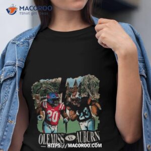 ole miss rebels vs auburn tigers october 21 2023 jordan hare stadium t shirt tshirt