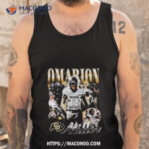 omarion miller colorado buffaloes shirt tank top