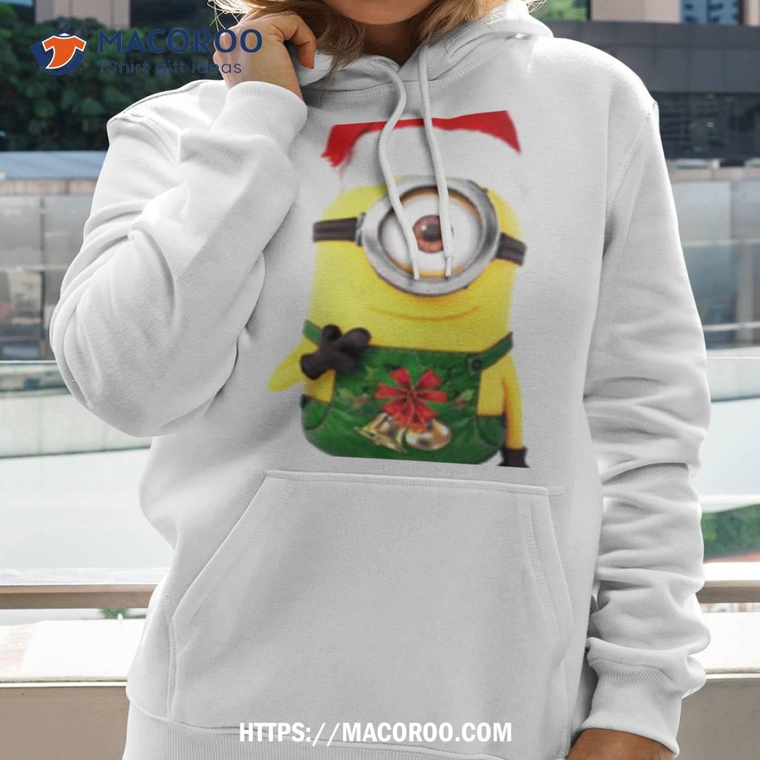 One Eye Minion In Christmas Shirt One Eye Minion In Christmas Shirt