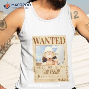 one piece god ussop shirt tank top 3